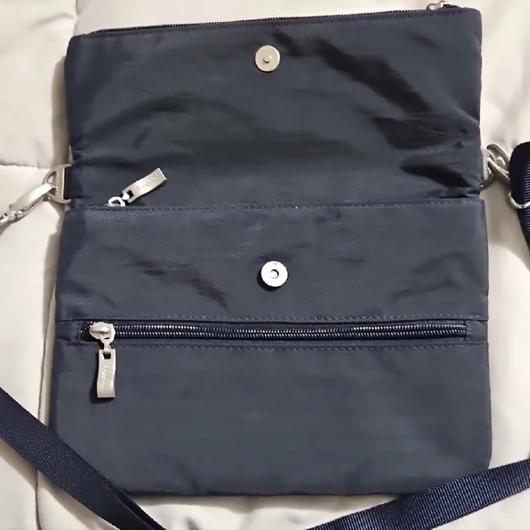 Baggallini Blue Crossbody Bag with Structured Design - Picture 6 of 12